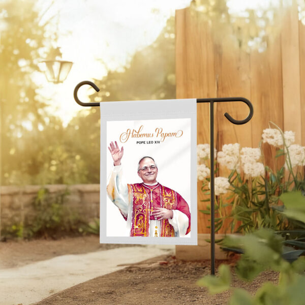 Official New Pope Habemus Papam - Pope Leo XIV 2025 Flag