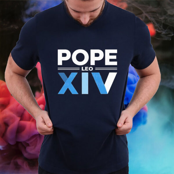 Official Pope Leo XIV, Pope Leo Villanova T-Shirt