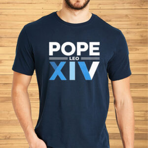 Official Pope Leo XIV, Pope Leo Villanova T-Shirt