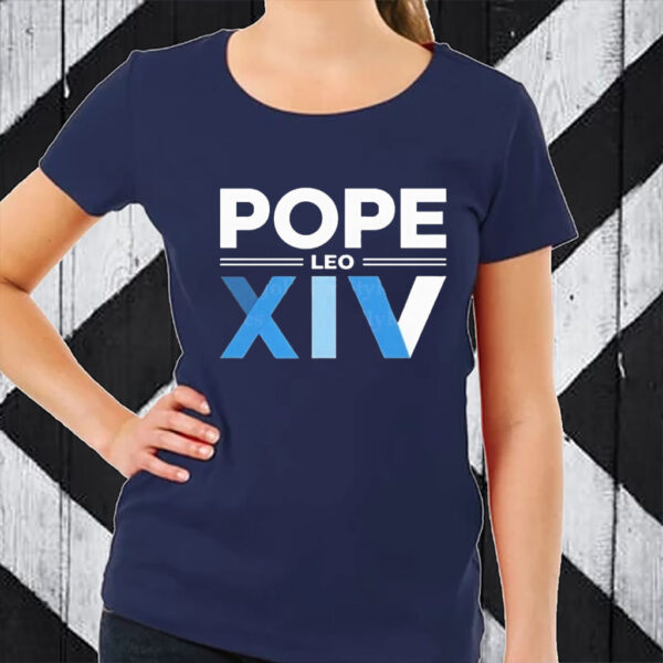 Official Pope Leo XIV, Pope Leo Villanova T-Shirt