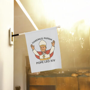 Pope Habemus Papam - Pope Leo XIV 2025 Flag