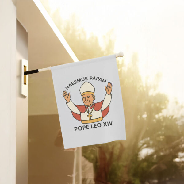 Pope Habemus Papam - Pope Leo XIV 2025 Flag