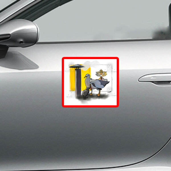 Pope Leo 14th - Pope Leo XIV 2025 Sticker, Car Magnet