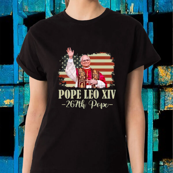 Pope Leo XIV 267Th Pope T-Shirt