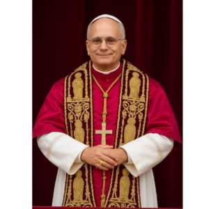 Pope Leo XIV: A Digital Art Print Poster