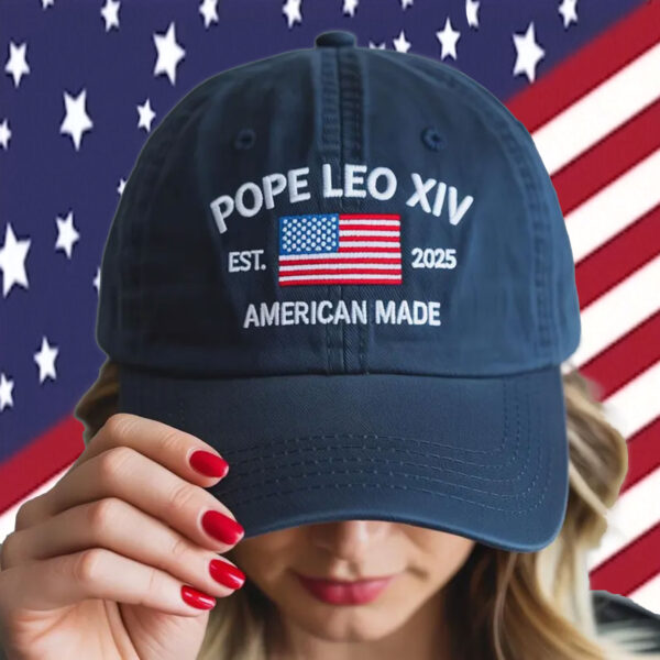 Pope Leo XIV American Made EST 2025 Hat