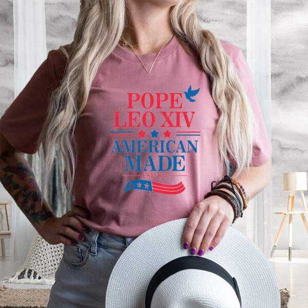 Pope Leo XIV American Made EST 2025 T-Shirt