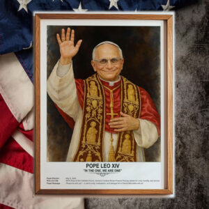 Pope Leo XIV Artwork Poster