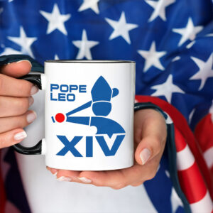Pope Leo XIV Baseball Logo 2025 Mug
