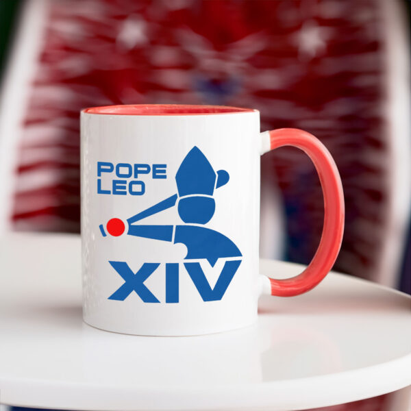 Pope Leo XIV Baseball Logo 2025 Mug