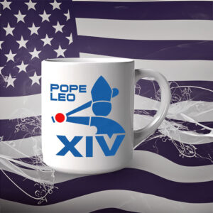 Pope Leo XIV Baseball Logo 2025 Mug