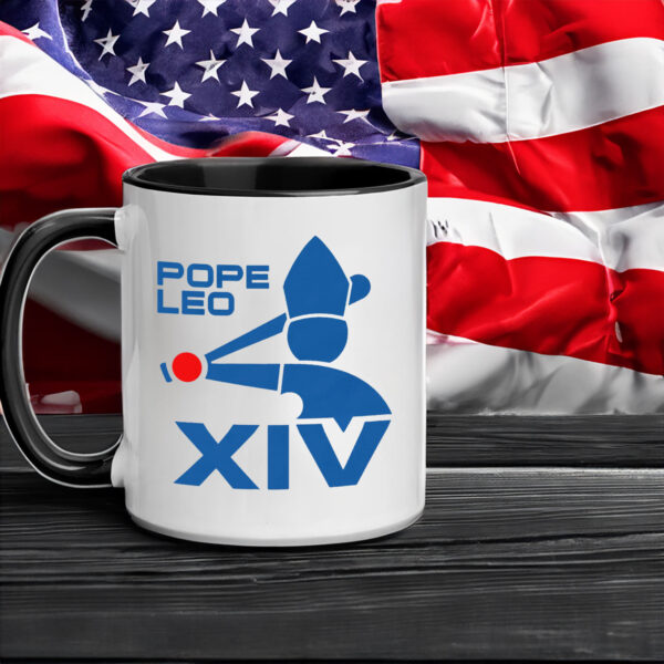 Pope Leo XIV Baseball Logo 2025 Mug
