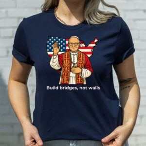 Pope Leo XIV - Build Bridges 2025 T-Shirt