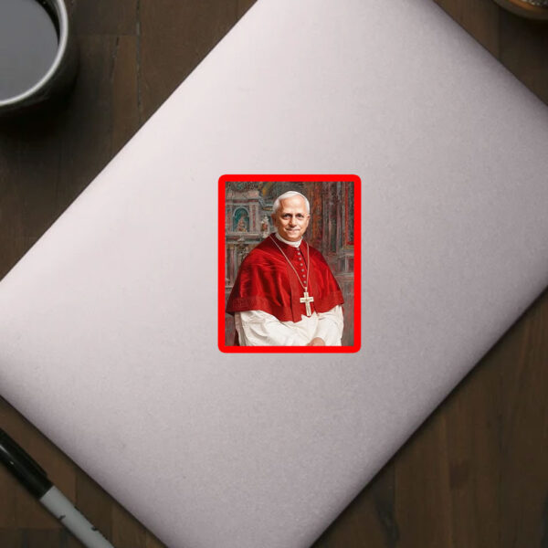 Pope Leo XIV - Cardinal Robert Francis Prevost First American Pope 2025 Sticker, Car Magnet