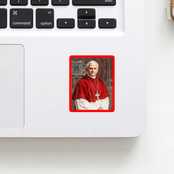Pope Leo XIV - Cardinal Robert Francis Prevost First American Pope 2025 Sticker, Car Magnet