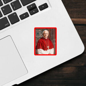 Pope Leo XIV - Cardinal Robert Francis Prevost First American Pope 2025 Sticker, Car Magnet