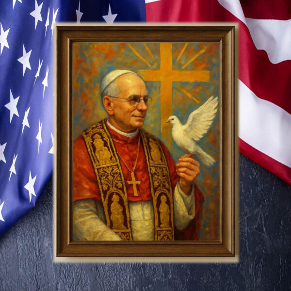 Pope Leo XIV Christian 2025 Poster