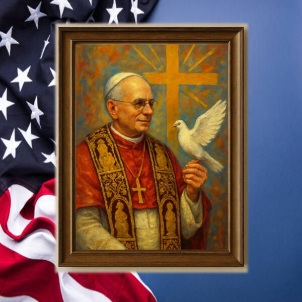 Pope Leo XIV Christian 2025 Poster