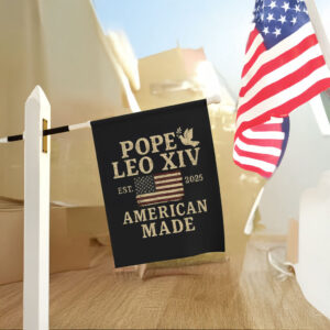 Pope Leo XIV First American 2025 Flag
