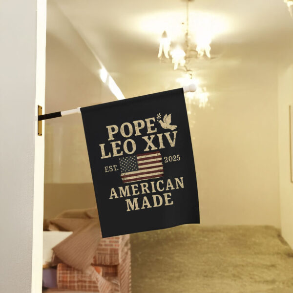 Pope Leo XIV First American 2025 Flag