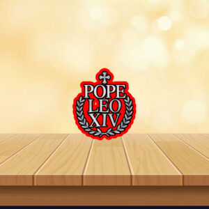 Pope Leo XIV - First American Pope 2025 Sticker, Car Magnet