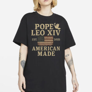 Pope Leo XIV First American Pope EST 2025 T-Shirt