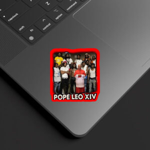 Pope Leo XIV From Oblock Meme - Pope Leo XIV 2025 Sticker, Car Magnet