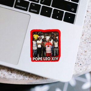 Pope Leo XIV From Oblock Meme - Pope Leo XIV 2025 Sticker, Car Magnet