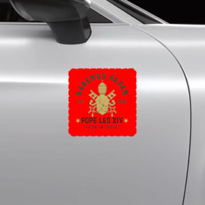 Pope Leo XIV Habemus Papam - Pope Leo XIV First American Pope 2025 Sticker, Car Magnet