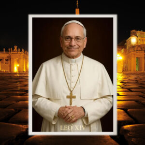 Pope Leo XIV Holy Father Portrait Poster
