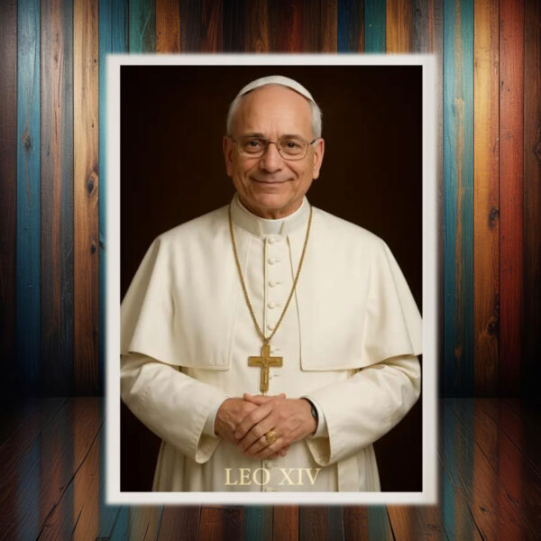 Pope Leo XIV Holy Father Portrait Poster