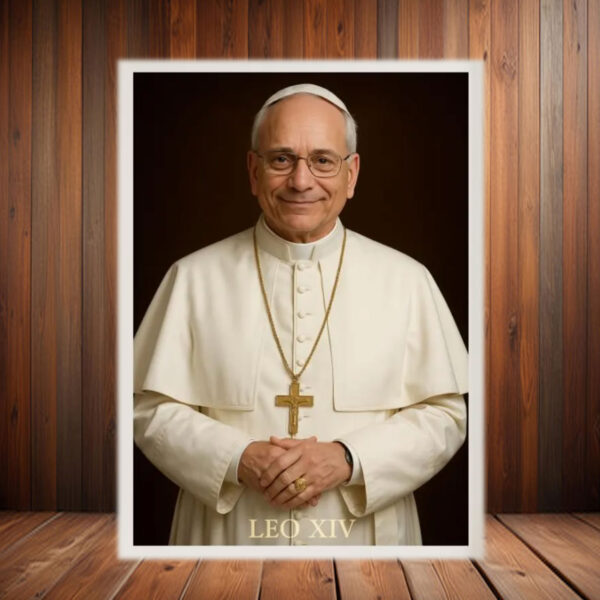 Pope Leo XIV Holy Father Portrait Poster