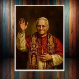 Pope Leo XIV Inspirational 2025 Poster