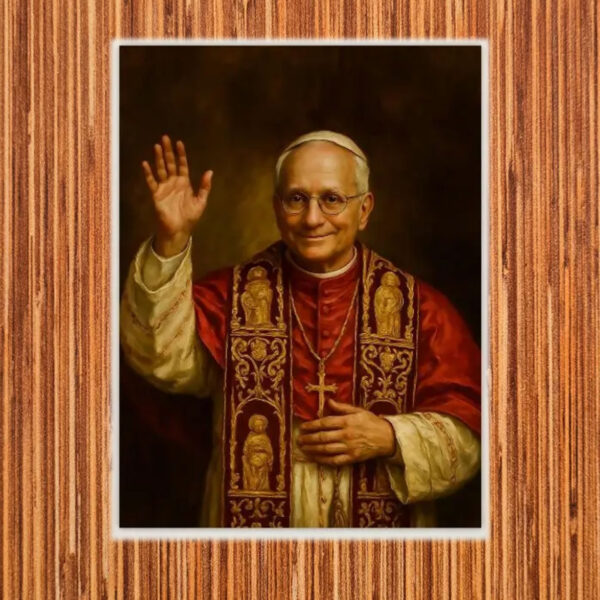 Pope Leo XIV Inspirational 2025 Poster