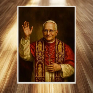 Pope Leo XIV Inspirational 2025 Poster