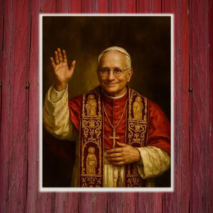 Pope Leo XIV Inspirational 2025 Poster