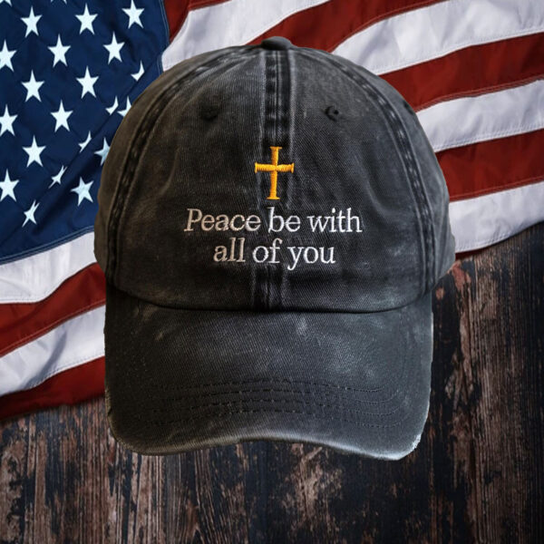 Pope Leo XIV Peace Be With All Of You Hat