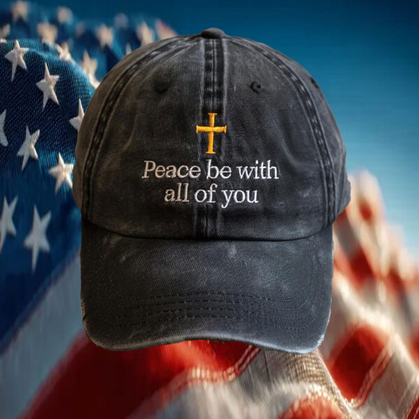 Pope Leo XIV Peace Be With All Of You Hat