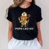 Pope Leo XIV Pizza T-Shirt