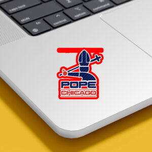 Pope Leo XIV Pope Chicago 2025 Sticker, Car Magnet