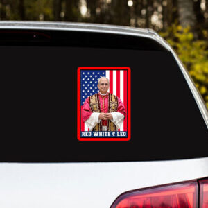 Pope Leo XIV Red White And Leo - First American 2025 Mug