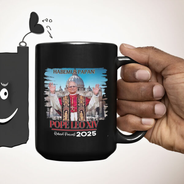 Pope Leo XIV Robert Prevost Habemust Papan Mug