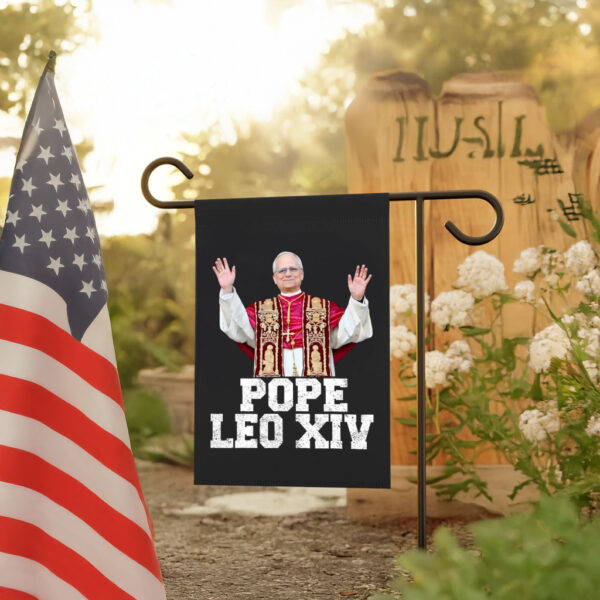 Pope Leo XIV - Robert Prevost Pope Leo XIV Chicago Flag