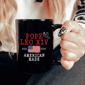 Pope Leo XIV Shirt First American Pope Robert Prevost Catholic Christian Pride Mug
