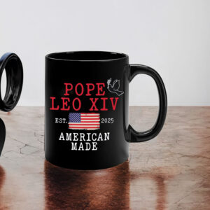 Pope Leo XIV Shirt First American Pope Robert Prevost Catholic Christian Pride Mug