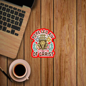 Pope Leo XIV - Vicar of Christ 2025 Sticker, Car Magnet