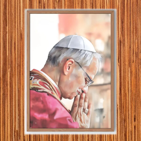 Pope Leo XIV poster wall
