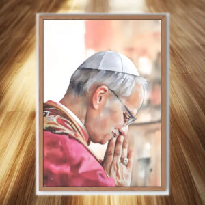 Pope Leo XIV poster wall