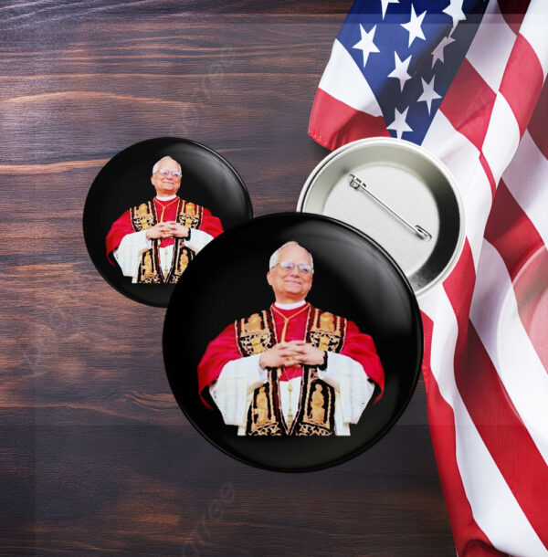 Pope Leo Xiv Chicago Photo 2025 Button