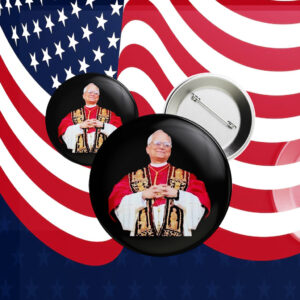 Pope Leo Xiv Chicago Photo 2025 Button
